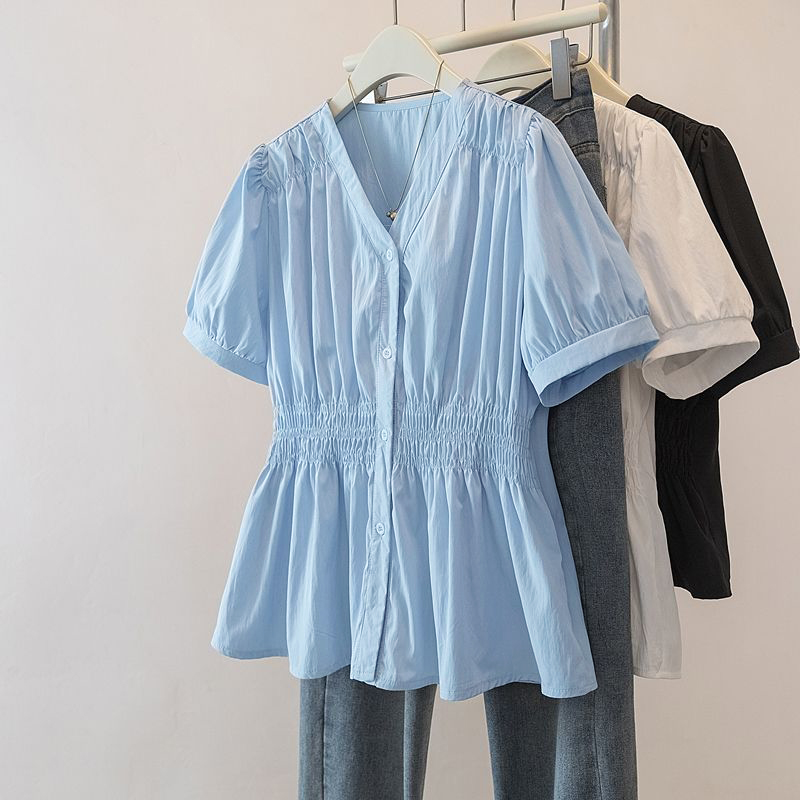 Summer Clothing For 70 Year Old Woman - Koszula i bluzka biurowa plus size