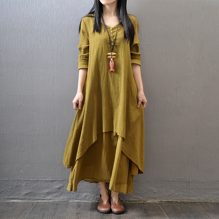 Summer Clothing India - Sukienka indyjska kobiety Kurties pakistańskie Vintage