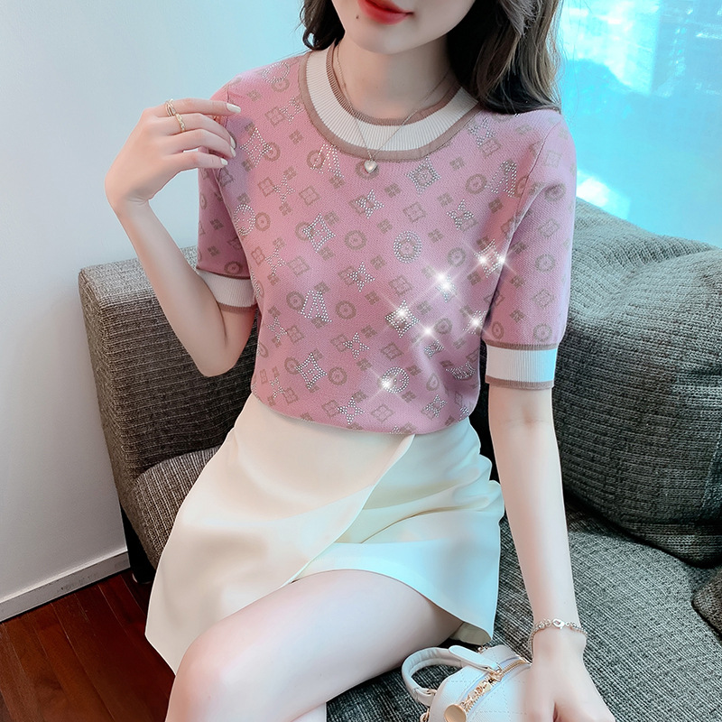 Summer Clothing Yarn - Dzianinowy sweter letni sweter dla kobiet