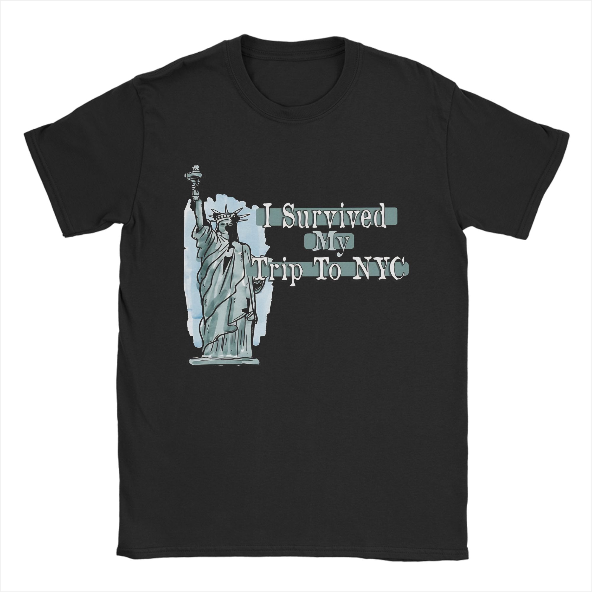 Summer Clothing Nyc - Zabawna koszulka „Przetrwałem swoją wycieczkę do