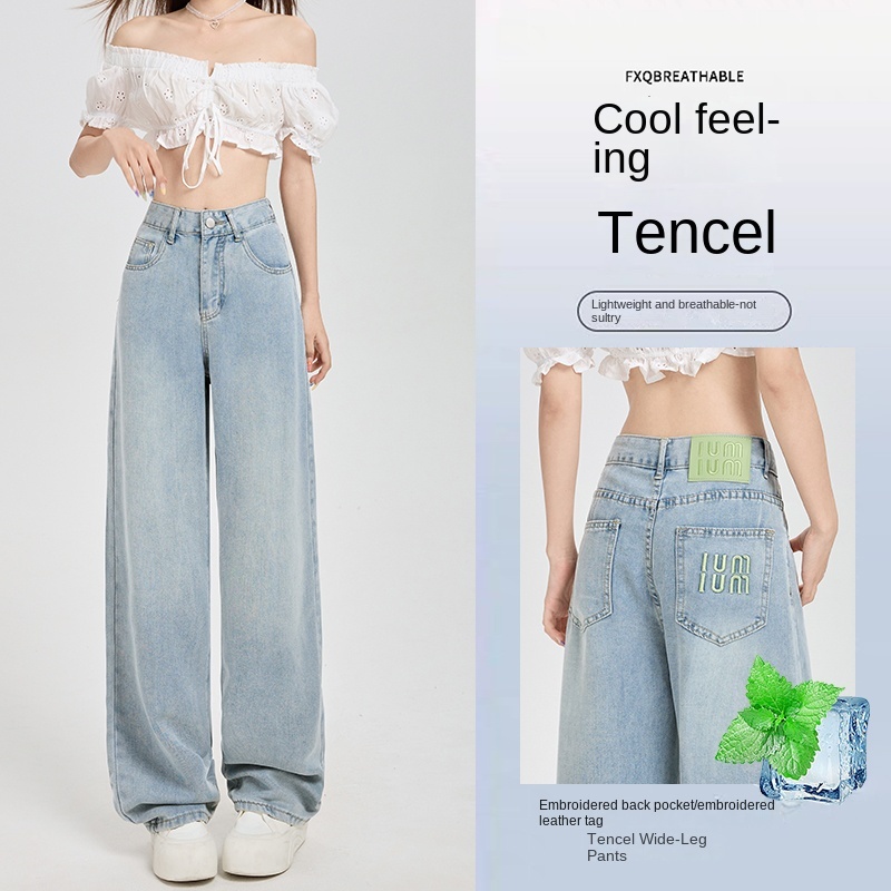 Summer Clothing New Look - Spodnie damskie wyszczuplające, luźne ubrania w