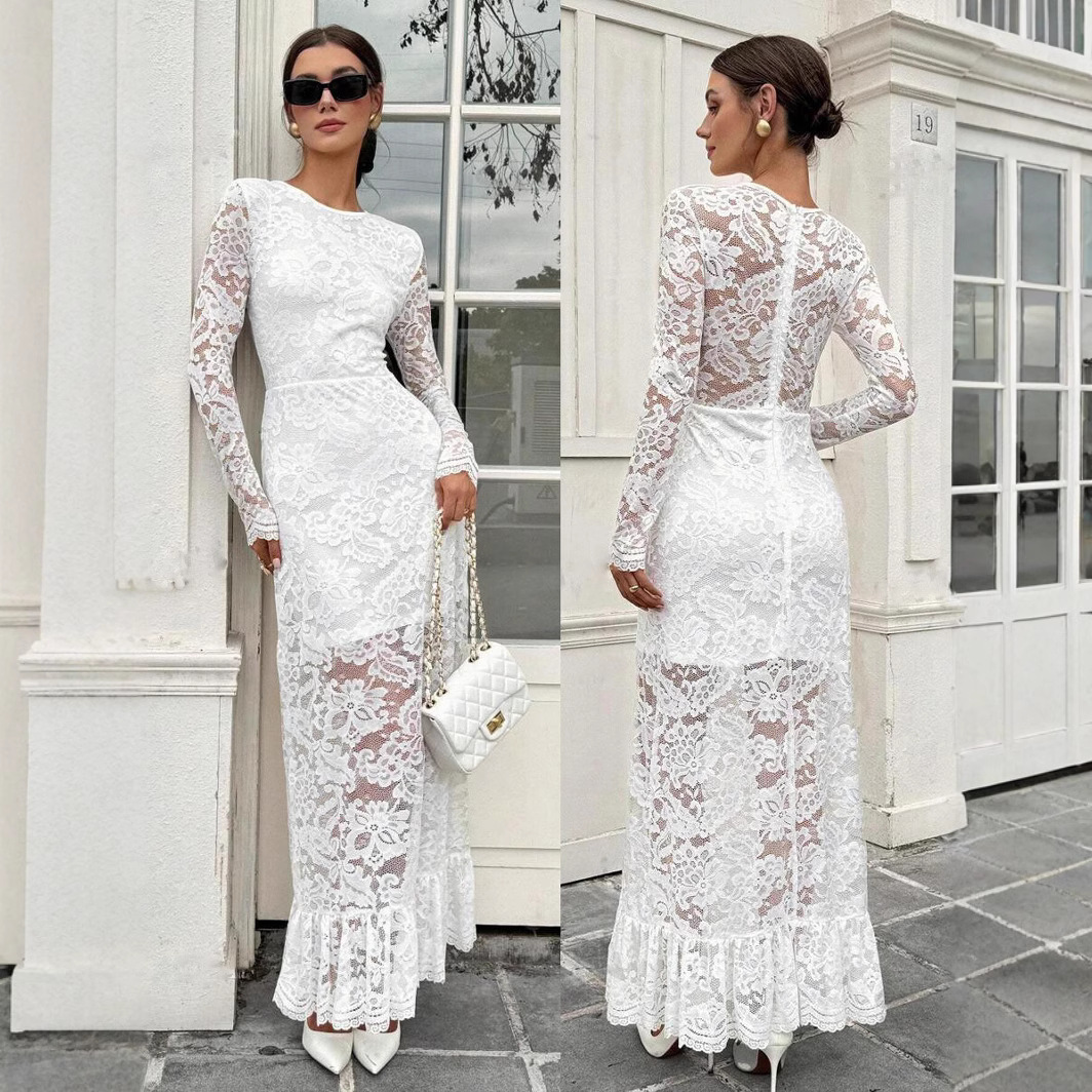 Summer Clothing New Look - Nowa, modna i seksowna koronkowa sukienka