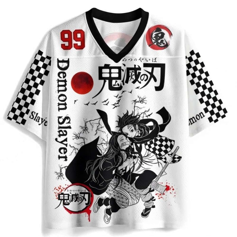 Summer Clothing In Japan - Koszulka męska oversize z nadrukiem 3D