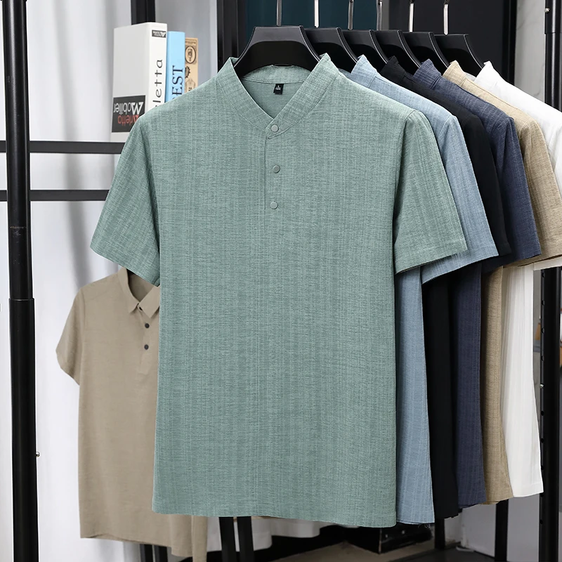 Summer Clothing Trend - Męskie koszule z krótkim rękawem, z