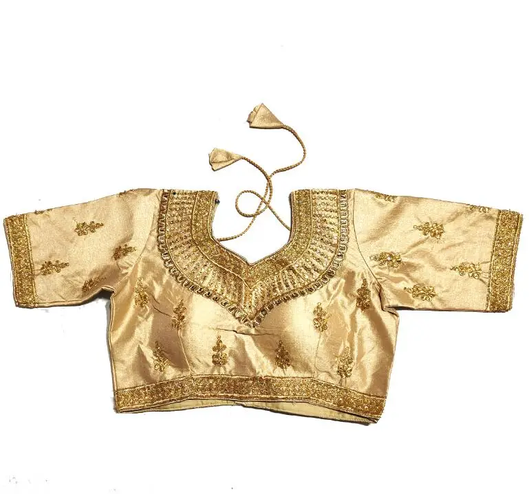 Summer Clothing India - Tradycyjny indyjski top Sari Koszula damska