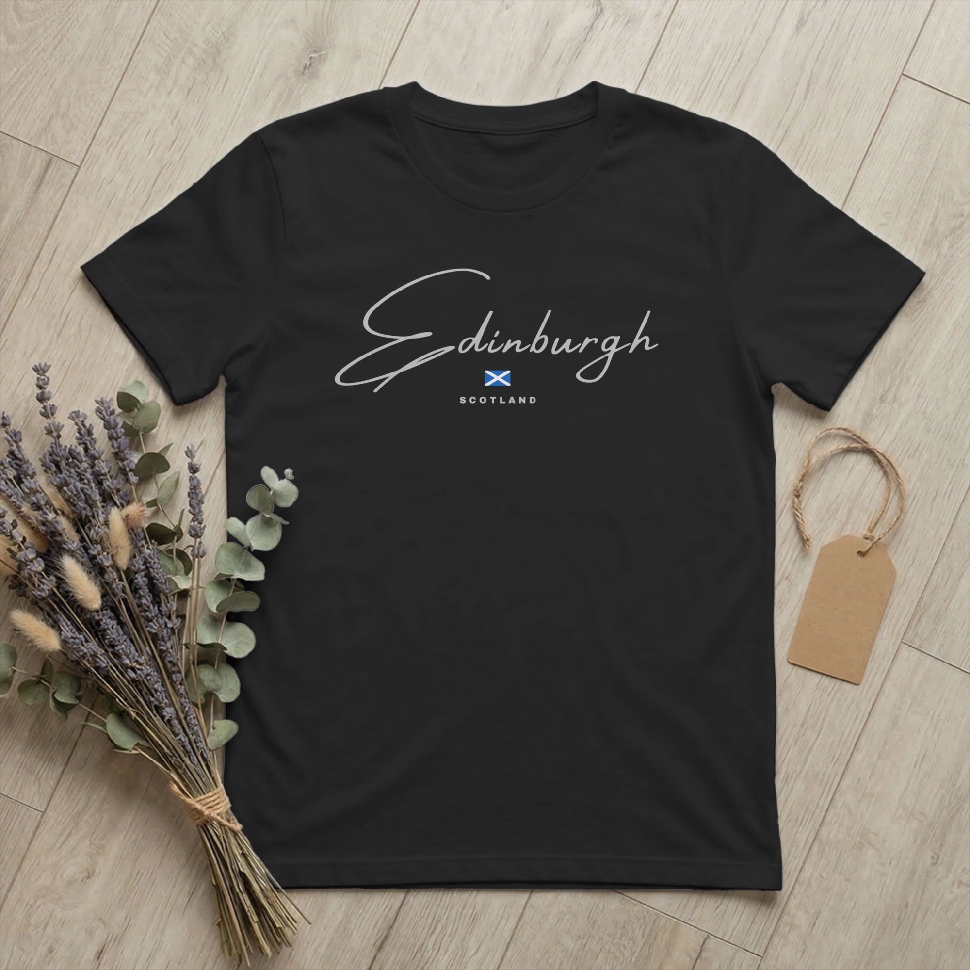 Summer Clothing Edinburgh - Męska koszulka T-shirt Edynburg Szkocja Wielka