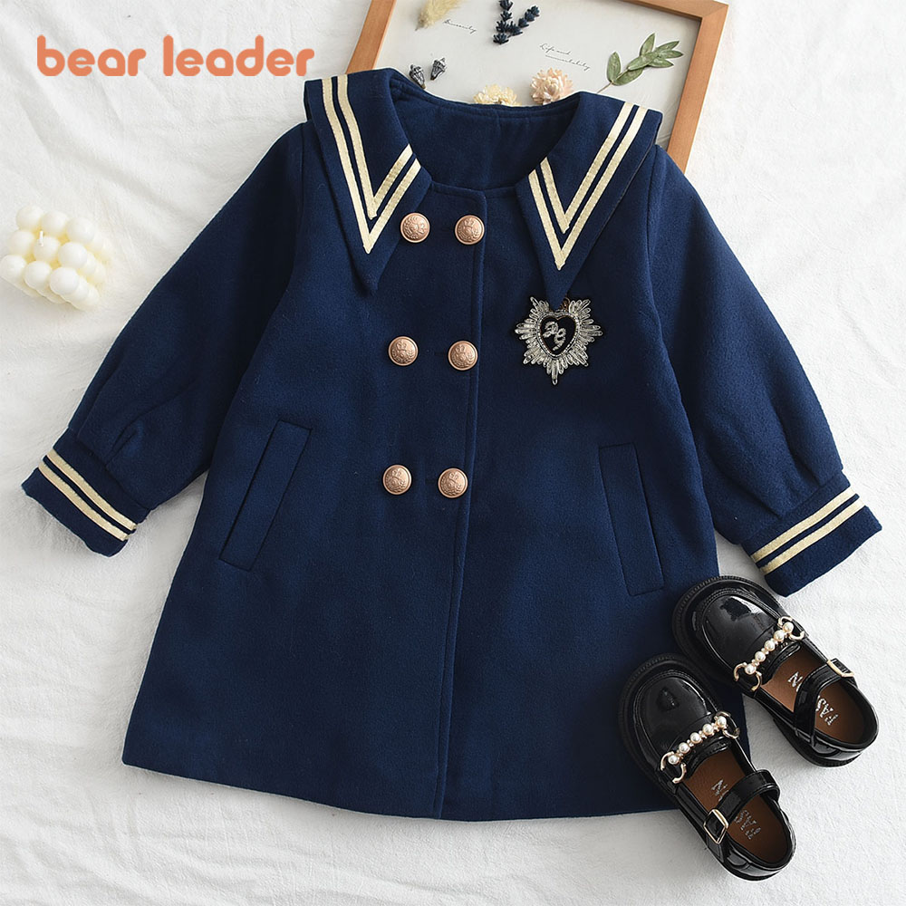 Summer Clothing Baby Girl - Niedźwiedź przywódca paski sukienki dla dziewczynek