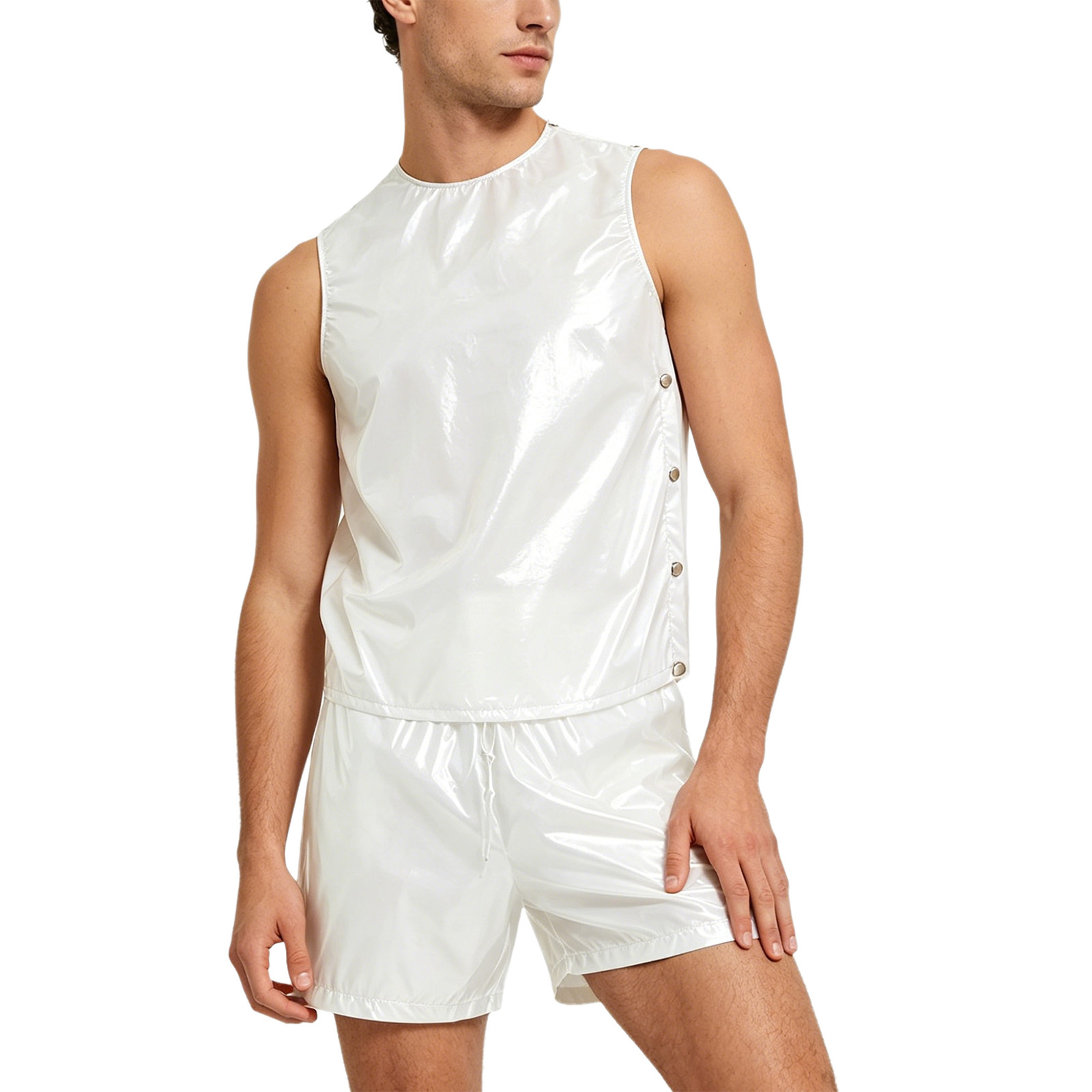 Tank Top Breathable - Męski, wodoodporny, odprowadzający pot dres dla