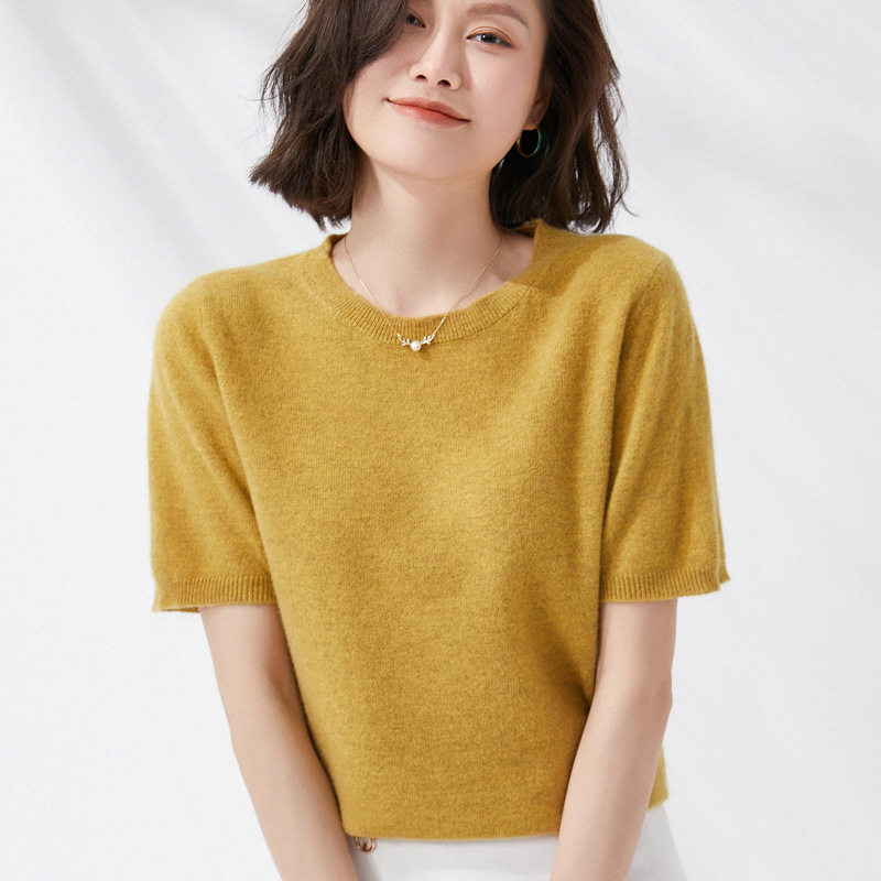 Summer Clothing Yarn - Wiosna i lato nowy damski krótki