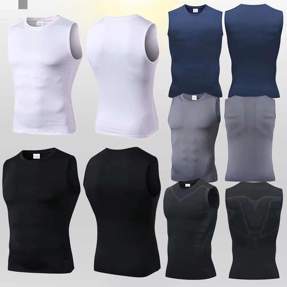 Tank Top Breathable - Kompresyjna koszulka bez rękawów męska na