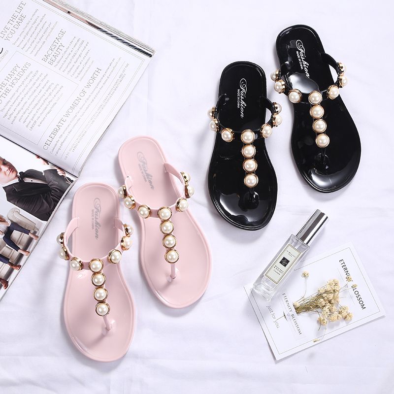 Flip Flop Jeweled - Klapki damskie i sandały damskie z