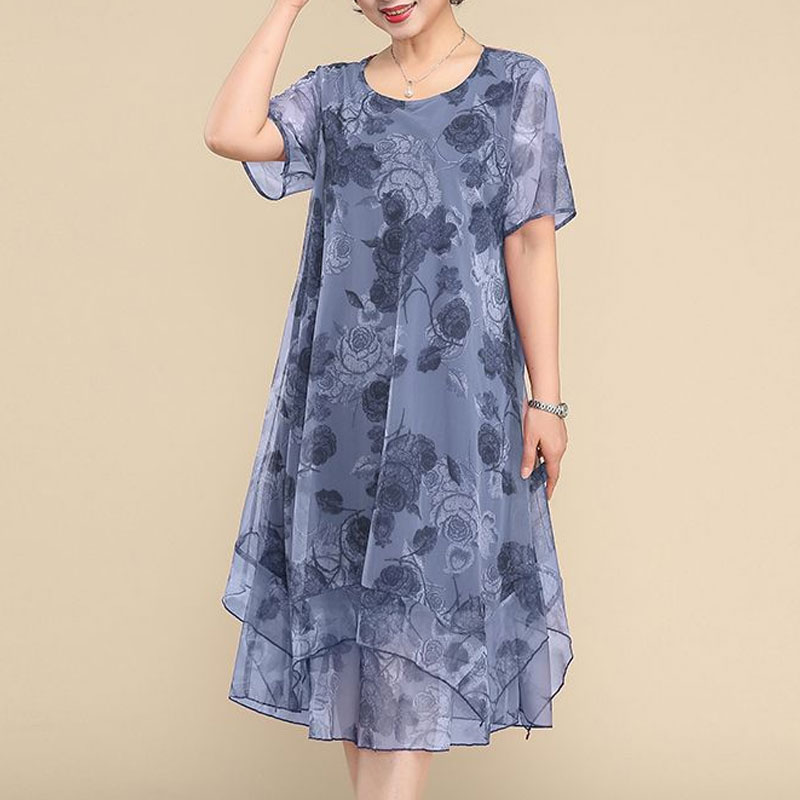 NOWE Sukienki z krótkim rękawe – Summer Clothing For 70 Year Old Woman recenzja i cena