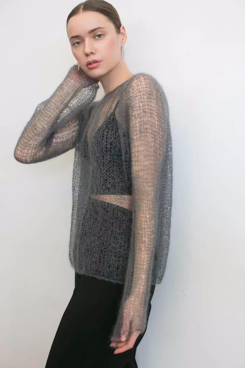 Sweter z moheru, dzianinowa sp – Summer Clothing Yarn recenzja i cena