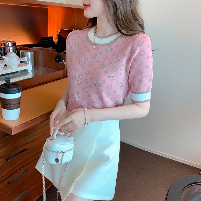 Dzianinowy sweter letni sweter – Summer Clothing Yarn recenzja i cena
