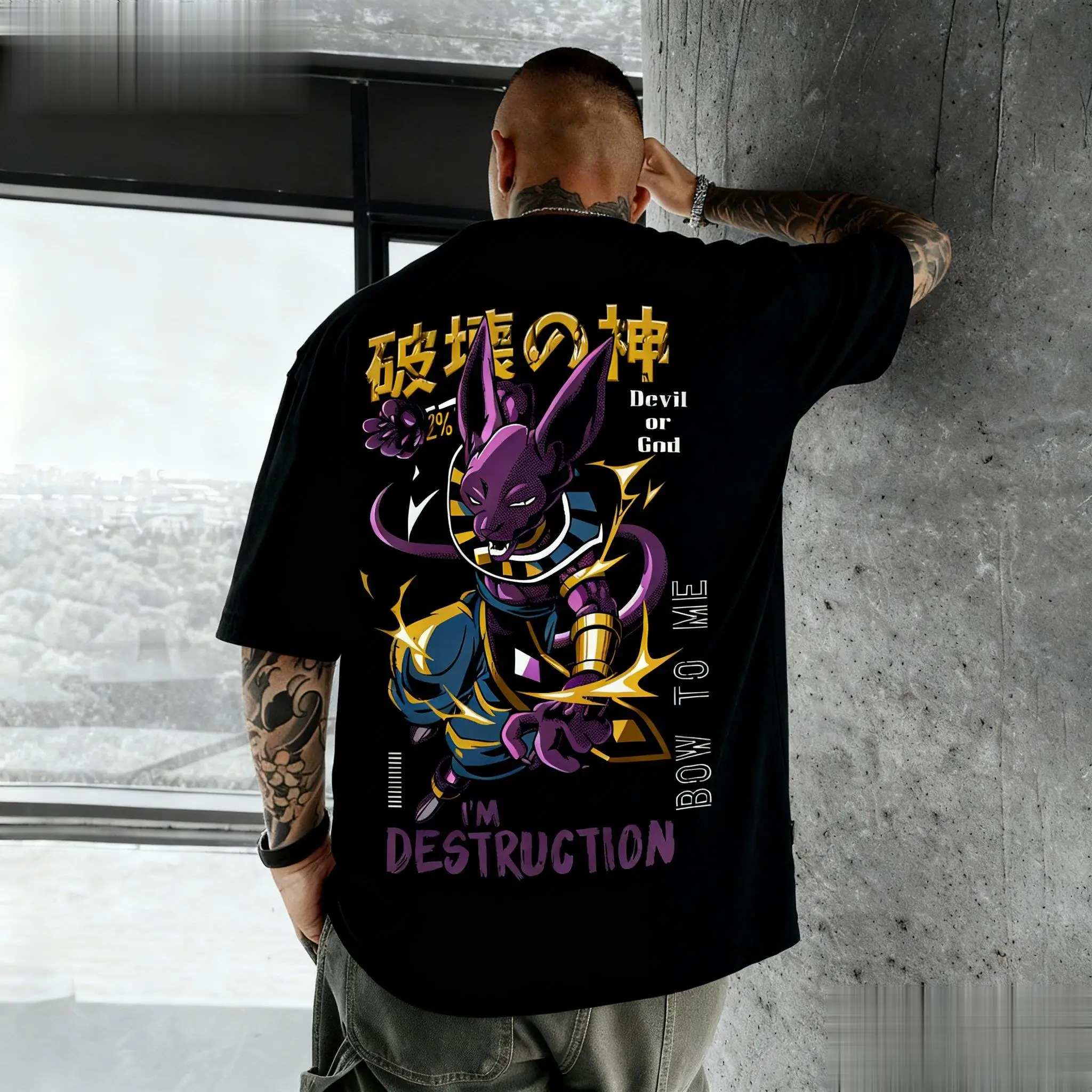 Koszulka Dragon Ball Beerus An – Summer Clothing In Japan recenzja i cena