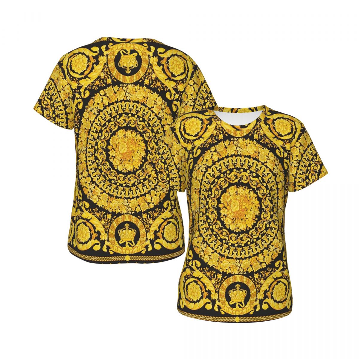 Dekoracyjna Złota Medalionowa  – Summer Clothing For 70 Year Old Woman recenzja i cena
