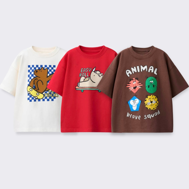 Koszulka z nadrukiem kreskówko – Summer Clothing Baby Girl recenzja i cena