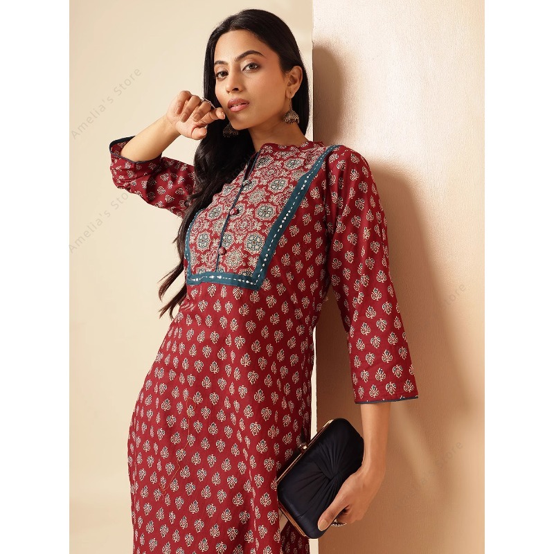 Wiosenno-letnia damska etniczn – Summer Clothing India recenzja i cena