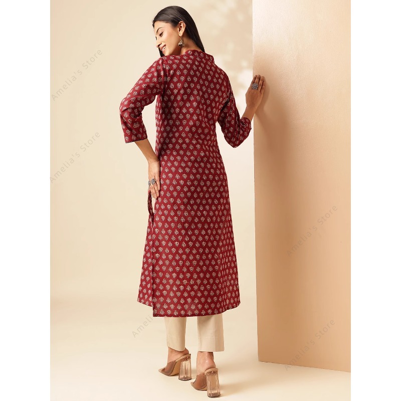 Wiosenno-letnia damska etniczn – Summer Clothing India recenzja i cena