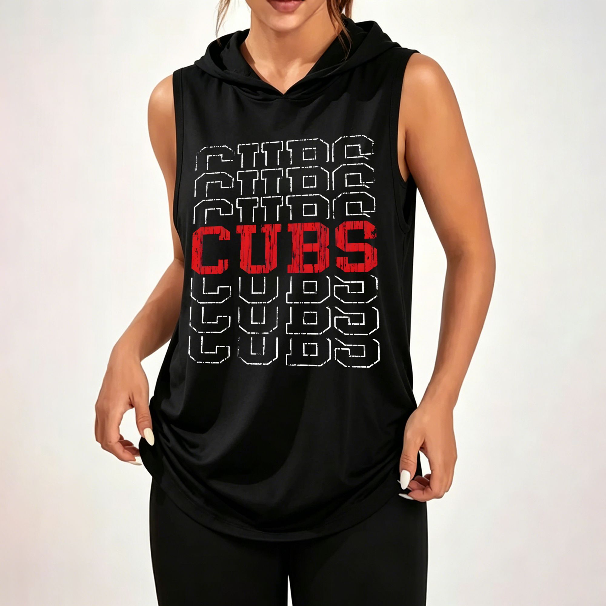 Damska bluzka bez rękawów z ka – Tank Top Breathable recenzja i cena