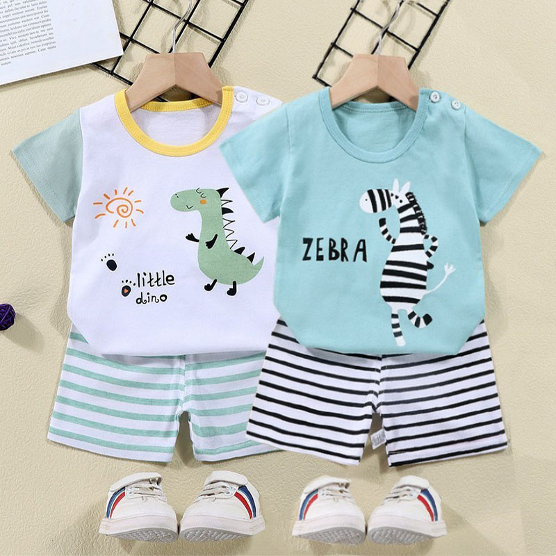 Bawełniane koszulki + spodenki – Summer Clothing Baby Girl recenzja i cena