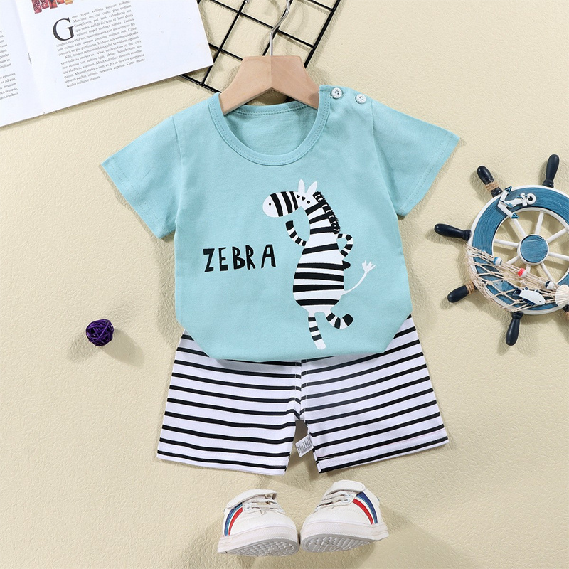 Bawełniane koszulki + spodenki – Summer Clothing Baby Girl recenzja i cena