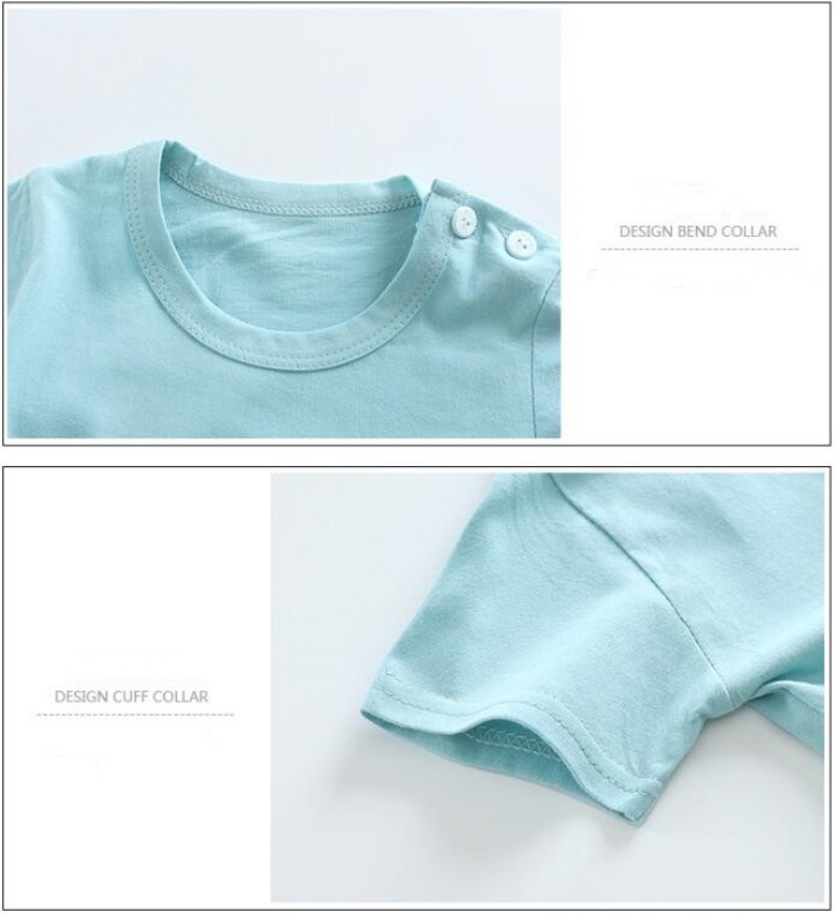 Bawełniane koszulki + spodenki – Summer Clothing Baby Girl recenzja i cena