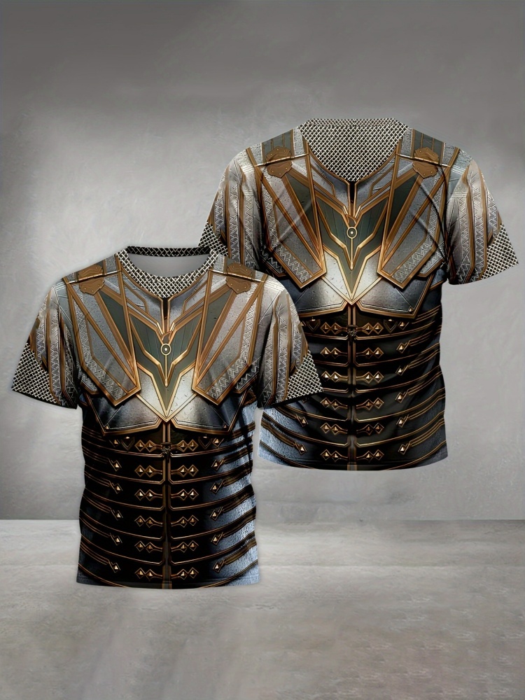 Męska koszulka z nadrukiem 3D  – Summer Knights Clothing recenzja i cena