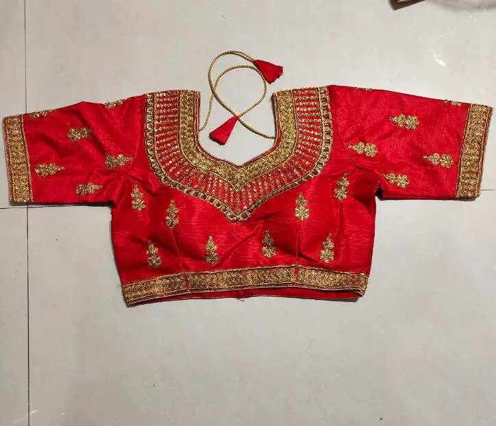 Tradycyjny indyjski top Sari K – Summer Clothing India recenzja i cena