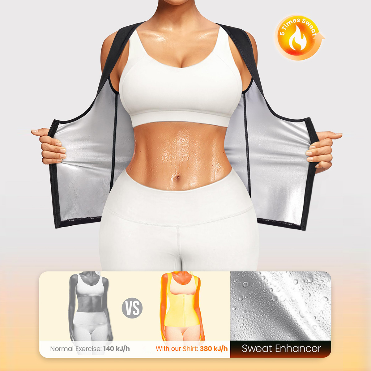 1 SZT. Damska kamizelka do poc – Tank Top Breathable recenzja i cena