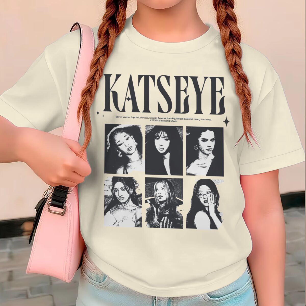 KATSEYE Print Letnie bluzki dl – Summer Clothing Baby Girl recenzja i cena