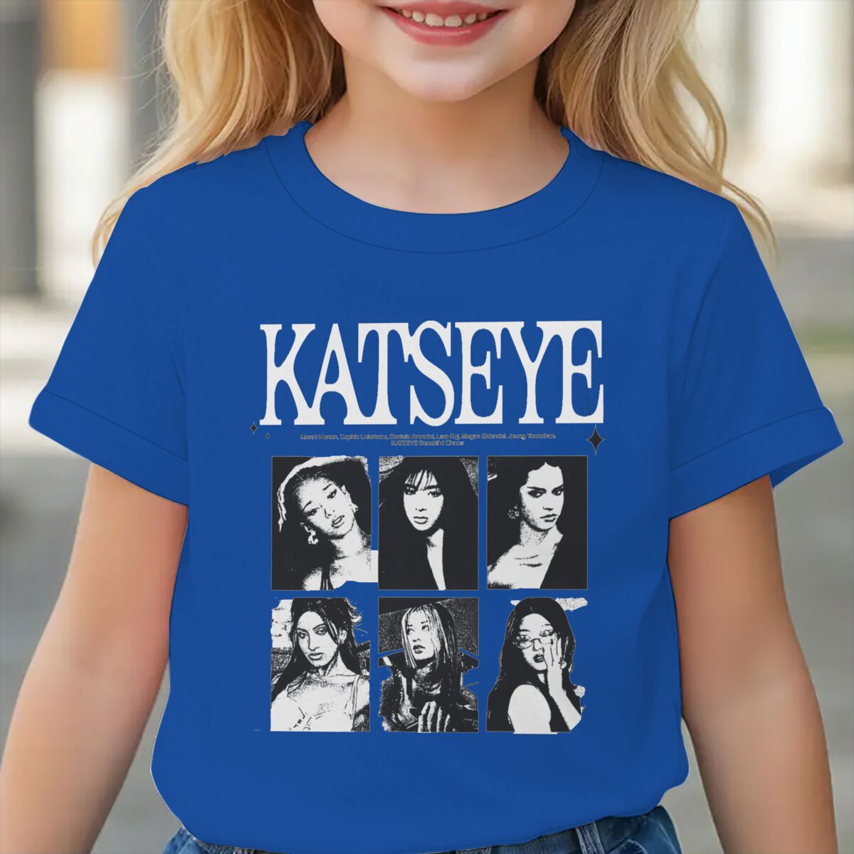 KATSEYE Print Letnie bluzki dl – Summer Clothing Baby Girl recenzja i cena