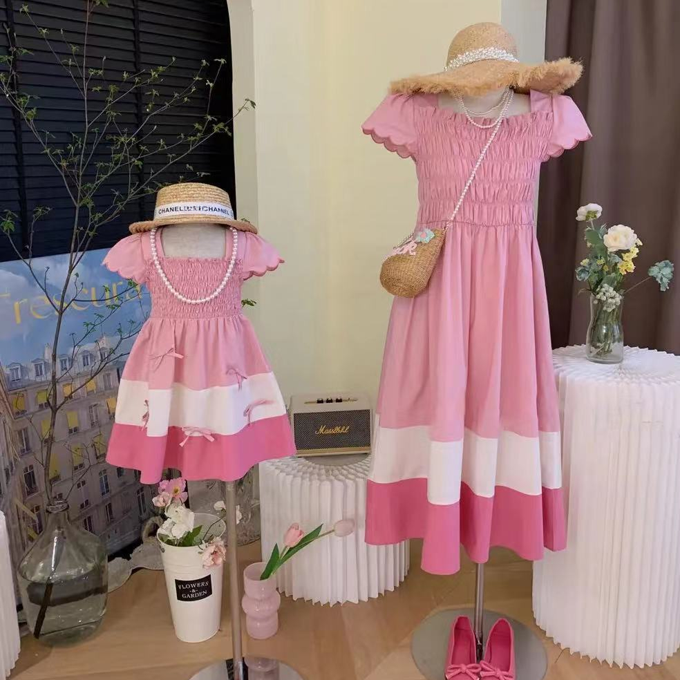 2024 letnia mama i córka pasuj – Summer Clothing Baby Girl recenzja i cena