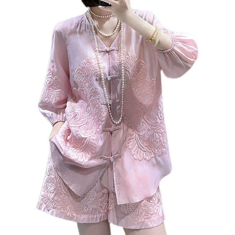Haftowany Zestaw w Stylu Narod – Summer Clothing For 70 Year Old Woman recenzja i cena