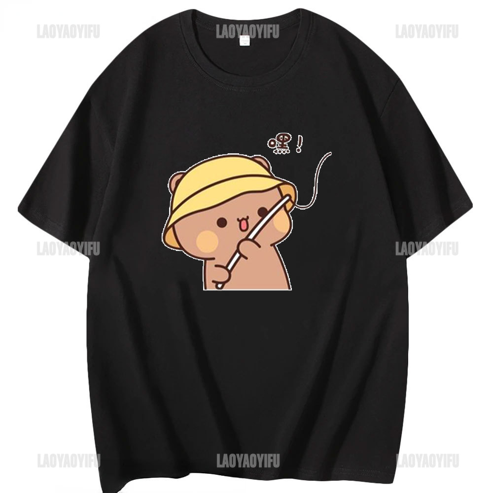 Kawaii Bubu Dudu Tshirt dla dz – Summer Clothing For 70 Year Old Woman recenzja i cena
