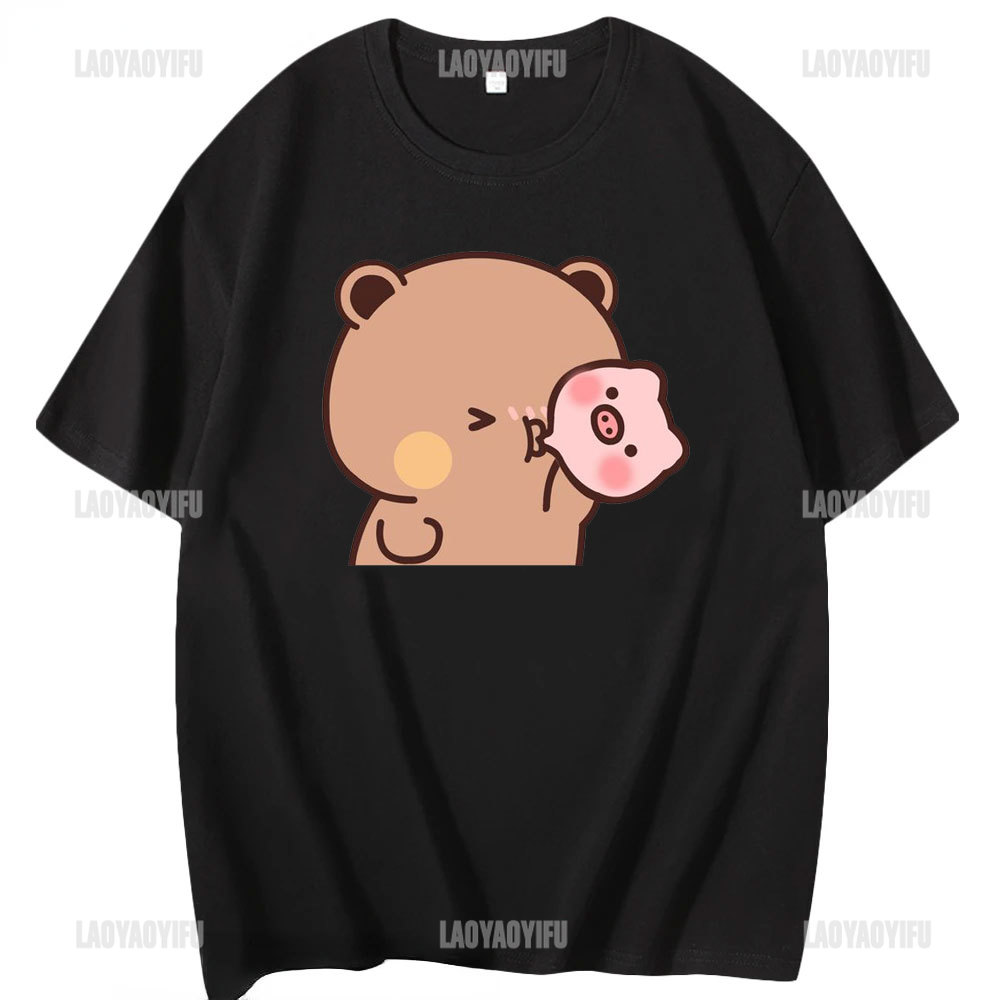 Kawaii Bubu Dudu Tshirt dla dz – Summer Clothing For 70 Year Old Woman recenzja i cena