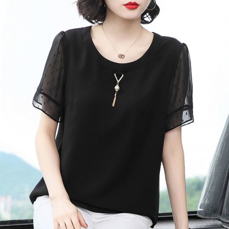 Casualowa koszula w jednolitym – Summer Clothing For 70 Year Old Woman recenzja i cena