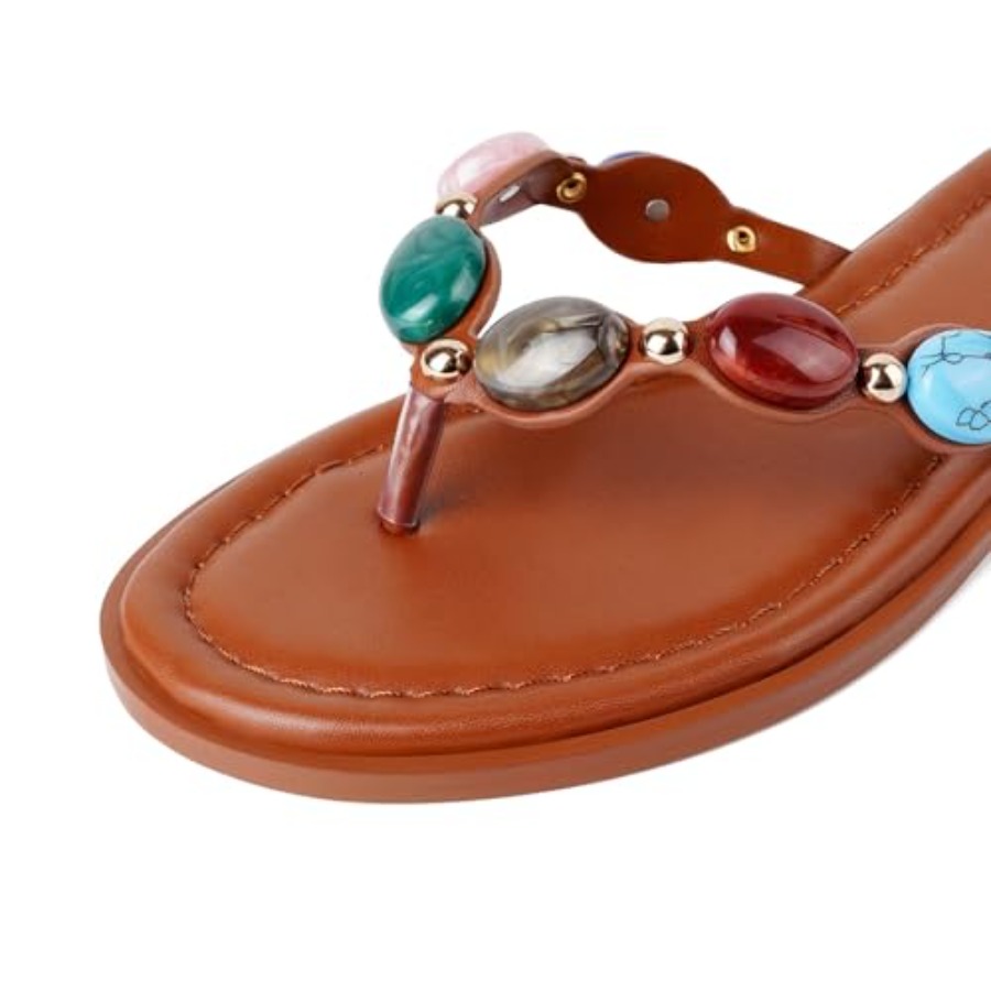 Klapki z ozdobnymi zdobieniami – Flip Flop Jeweled recenzja i cena