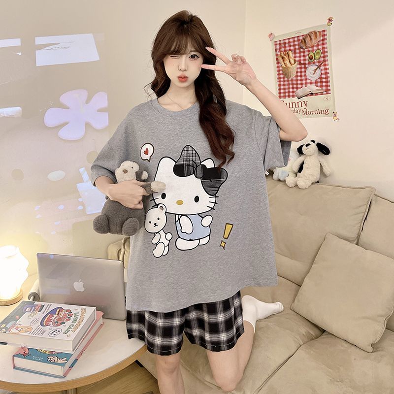 Piżama Dziewczęca Hello Kitty  – Summer Clothes recenzja i cena