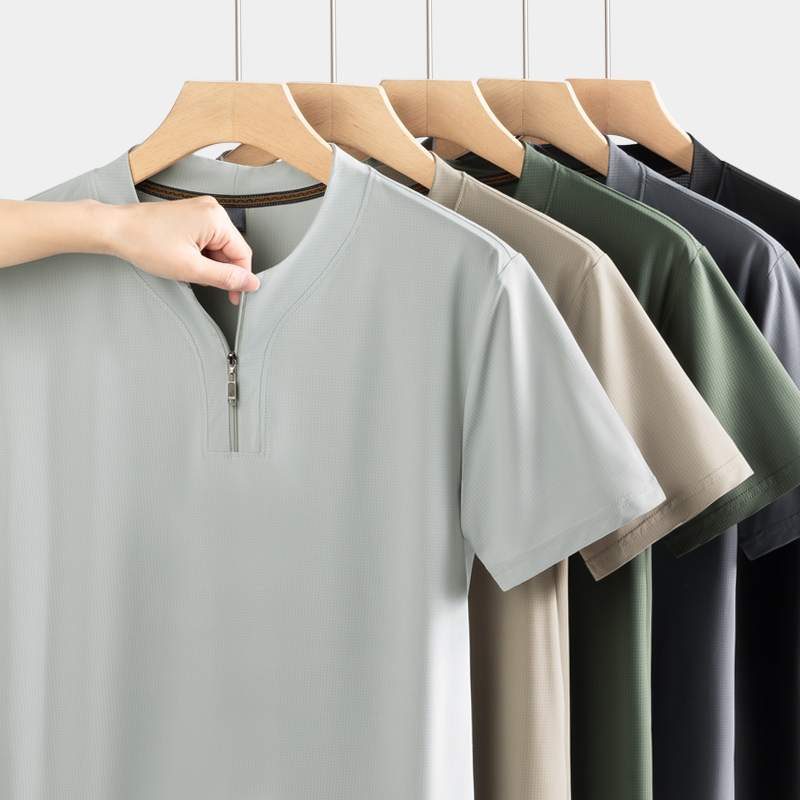 Męska koszulka Henley z jedwab – Summer Clothing Trend recenzja i cena
