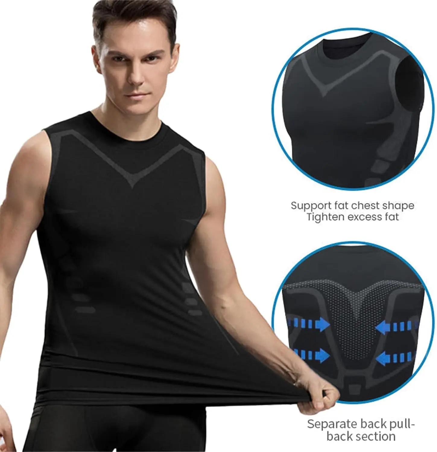 Kompresyjna koszulka bez rękaw – Tank Top Breathable recenzja i cena