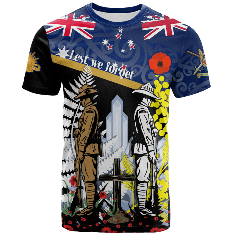 Modna koszulka 3D z nadrukiem  – Summer Clothing Nz recenzja i cena