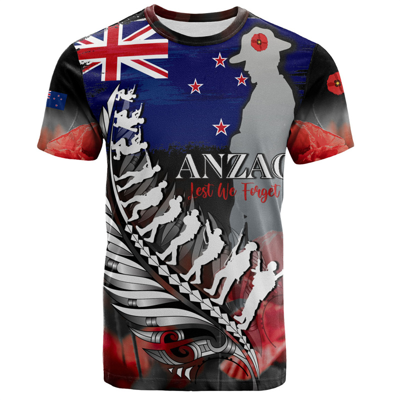Modna koszulka 3D z nadrukiem  – Summer Clothing Nz recenzja i cena