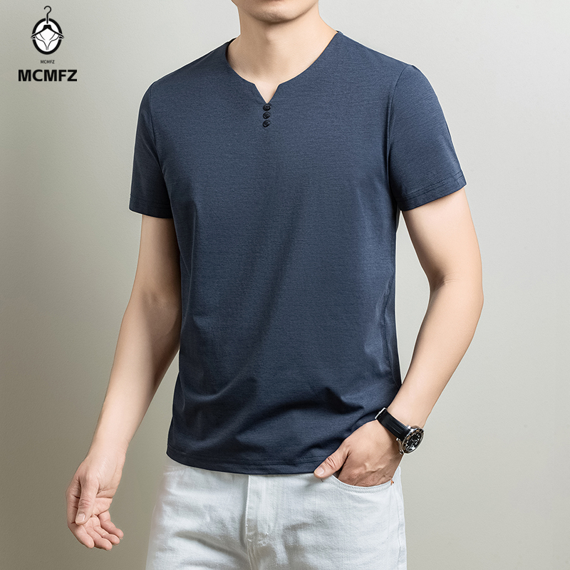 Męska koszulka Henley, wygodna – Summer Clothing Trend recenzja i cena