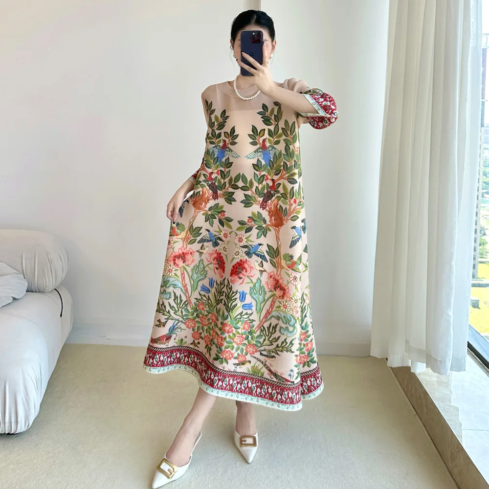 Miyake Vintage Print Dress Sev – Summer 2025 Clothing Essentials recenzja i cena