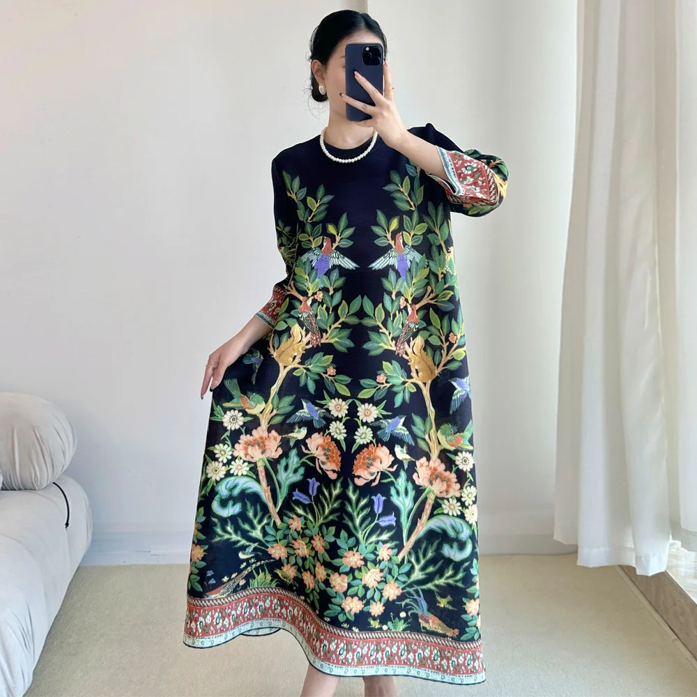 Miyake Vintage Print Dress Sev – Summer 2025 Clothing Essentials recenzja i cena