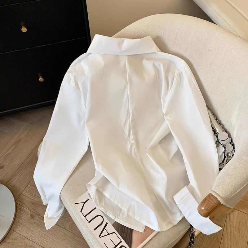 Damska tunika polo z nieregula – Tie Front Shirt recenzja i cena
