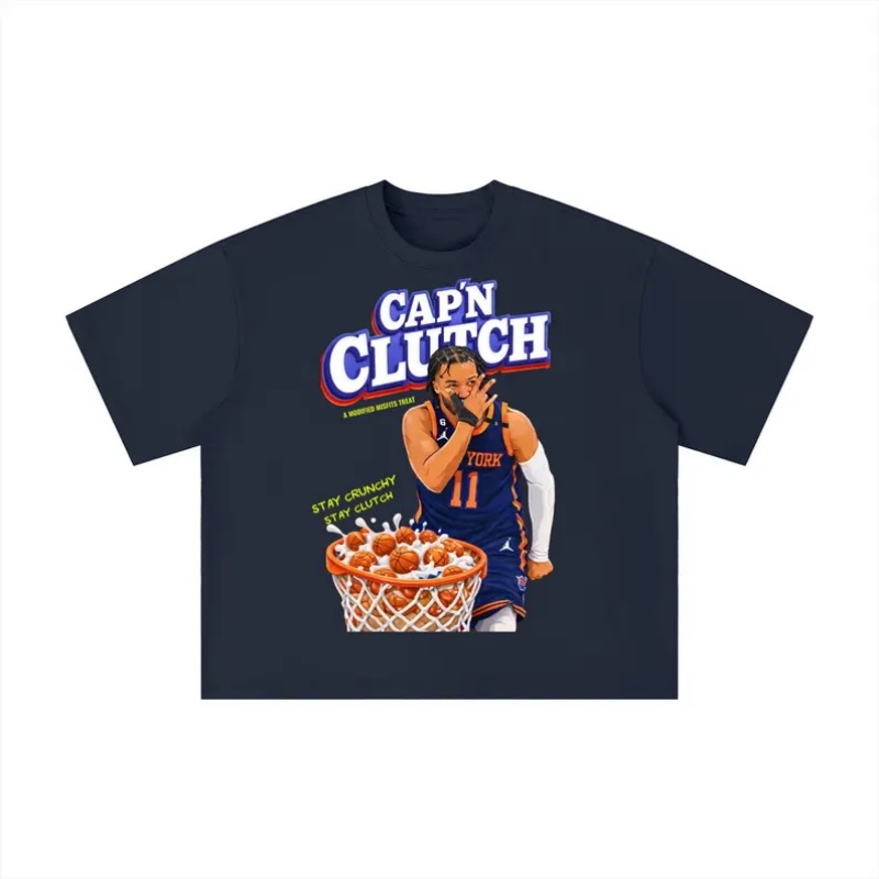 CAPN CLUTCH Knicks T-Shirt Męs – Summer Clothing Nyc recenzja i cena