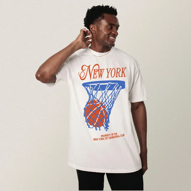 Koszulka koszykarska New York  – Summer Clothing Nyc recenzja i cena