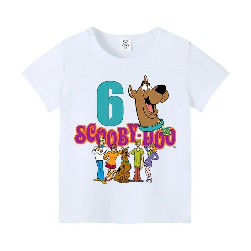 Koszulka urodzinowa Scooby-Doo – Summer Clothing Baby Girl recenzja i cena